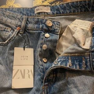 Zara wide leg jeans, size 42 or US 10